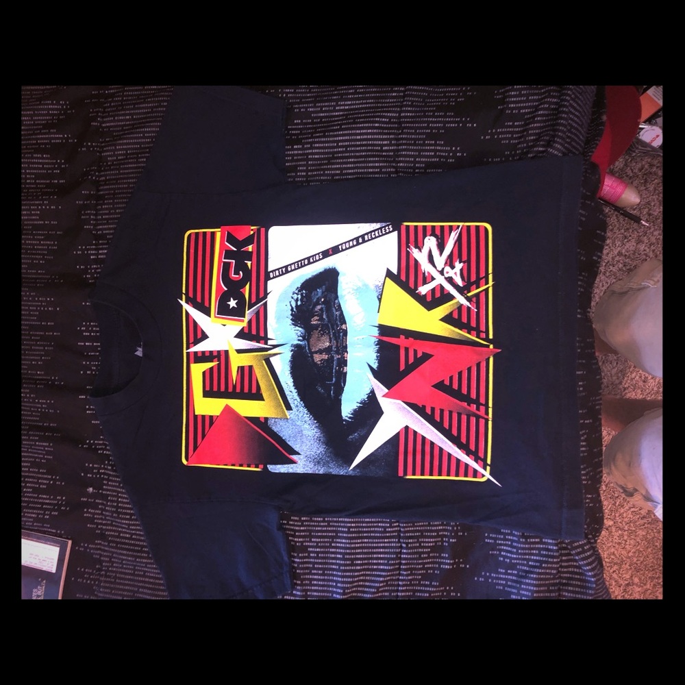 Young & Reckless DGK Collab Black T-Shirt